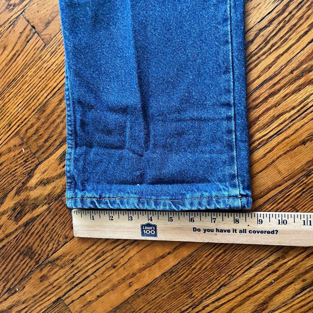 Vintage BIG BEN by Wrangler Jeans Mens 38x31 Heavy Blue Denim Pant USA Made - Picture 13 of 15